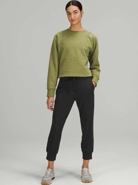 Lululemon Ready to Rulu High-Rise Cropped Jogger Black